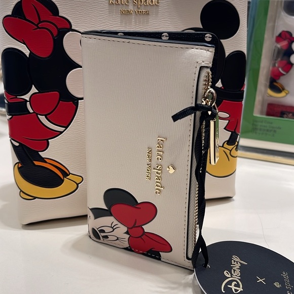 Kate Spade Disney X Kate Spade New York Minnie Small Slim Bifold Wallet
NWT - Picture 16 of 16